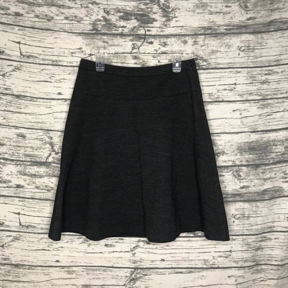 Ann Taylor LOFT Heather Gray Skirt Size 10